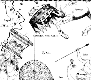 Образ на съзвездието Южна корона | Corona Australis
