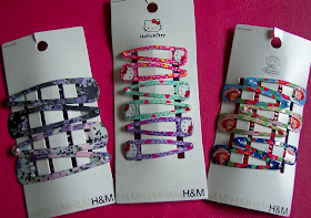 h&m selection of hair accessories