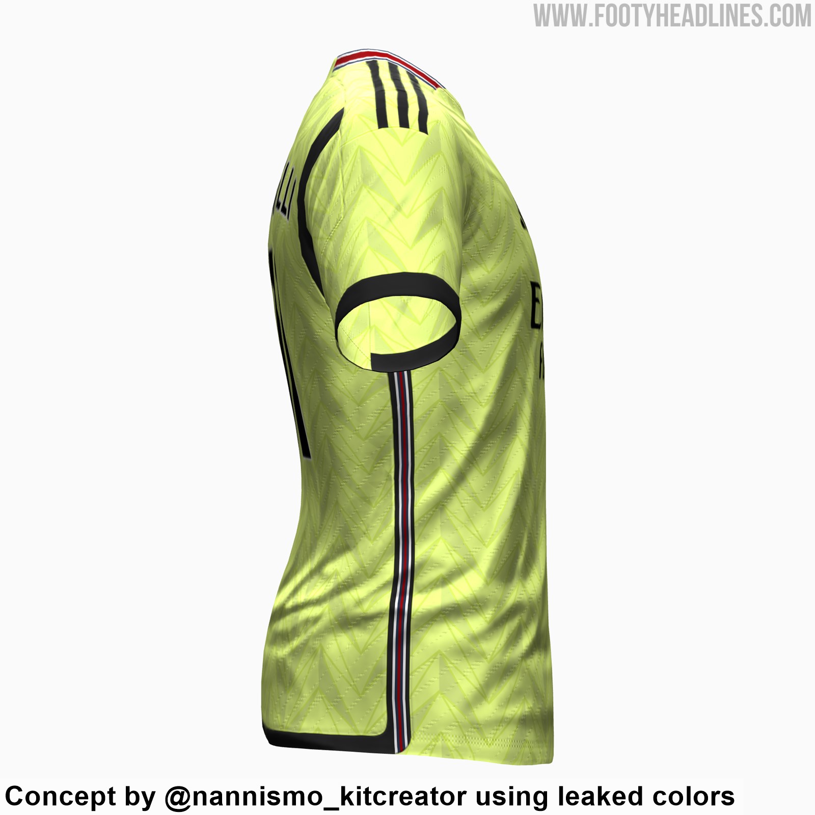 Based On Leaked Colors: Arsenal 23-24 Away Kit Concept - Footy