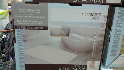 Practical Novaform Memory Foam Bath Mats at Costco