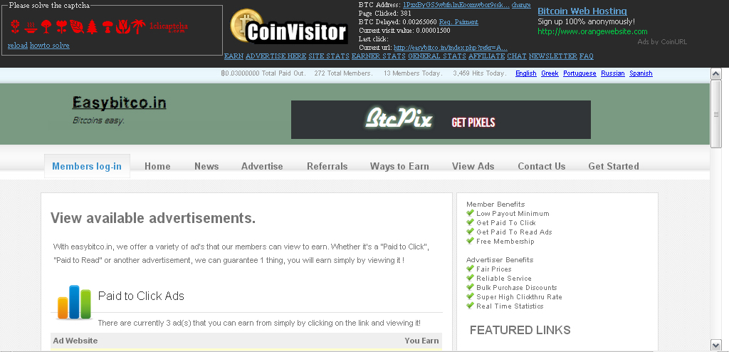The Bitcoin Master Site Review Coinvisitor 2 Updates - 