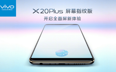 Vivo X20 Plus UD, Smartphone Dengan Fingerprint Di Dalam Layar