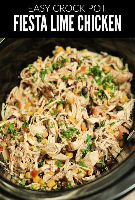 Crock Pot Fiesta Chicken