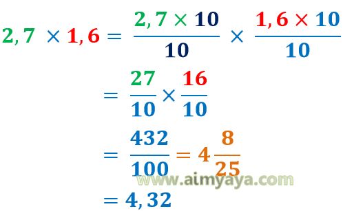 Contoh Soal Pecahan Desimal Dan Jawabannya