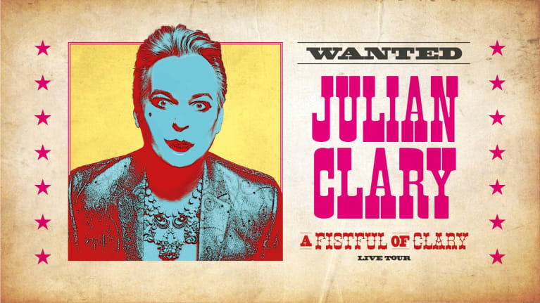 julian clary poster