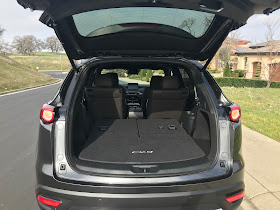 Rear hatch open on 2020 Mazda CX-9