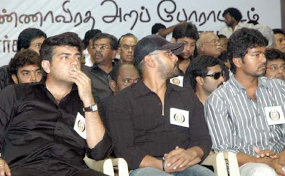 Ajith fasting for Sri Lanka Tamilians