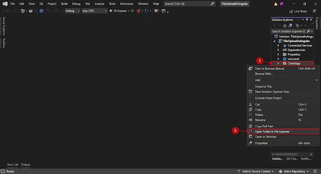 File Upload In Angular With .NET Core API
