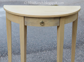 Yardstick Topped Entry Table, CeCe Caldwell Paint, Bliss-Ranch.com
