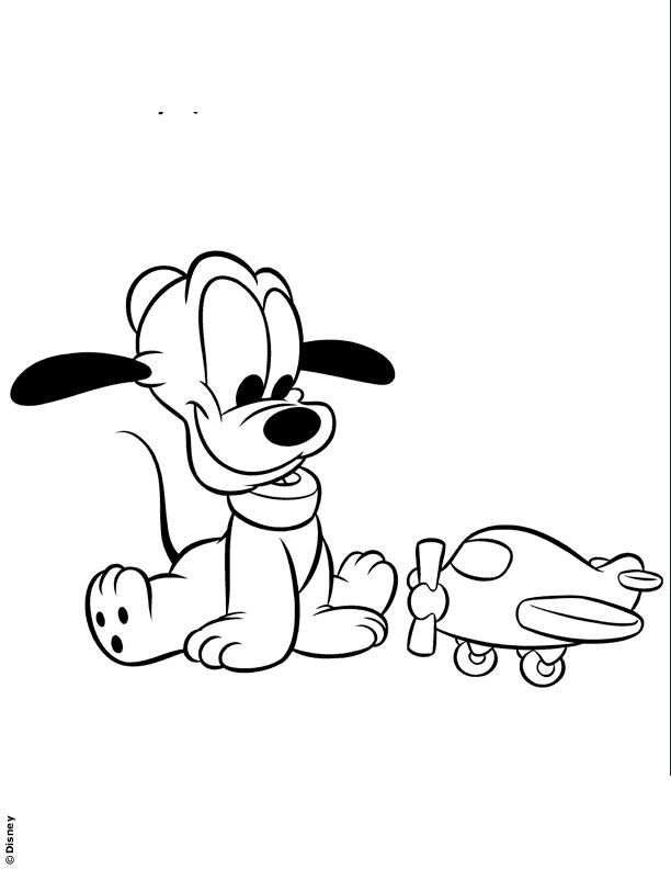 44 Bebe Dibujos De Minnie Mouse Para Colorear