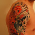 Brilliant Colors of Koi Fish Tattoo