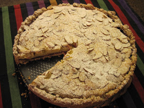 Almond Raspberry Coffee Cake, Torta, Santa Maria