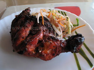 Tandoori Chicken at AB's Dilli Durbar restaurant Kolkata