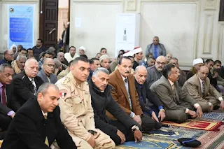 محافظ قنا يشهد الإحتفال بذكرى ليلة الإسراء والمعراج بمسجد سبدى عبد الرحيم القنائي