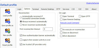 Setting Reconnect SSH