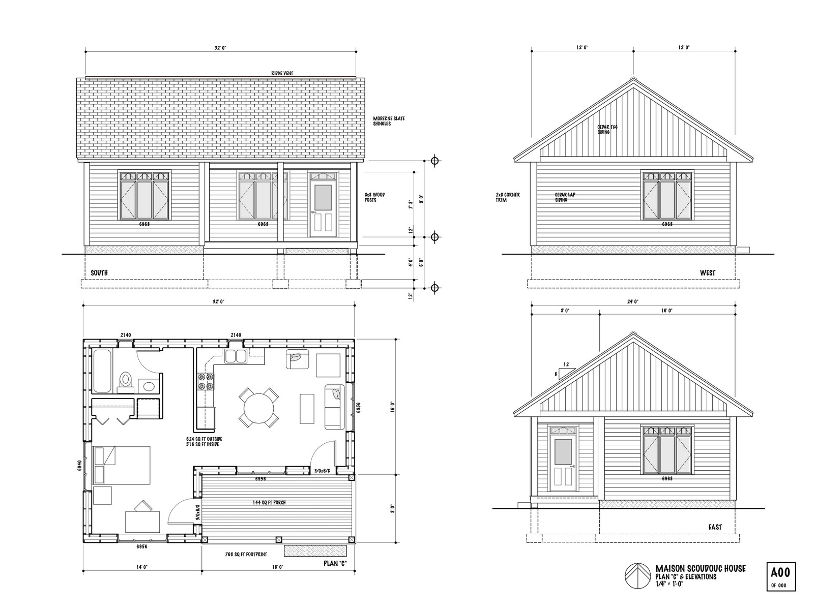 Small House Plans Under 500 Sq FT