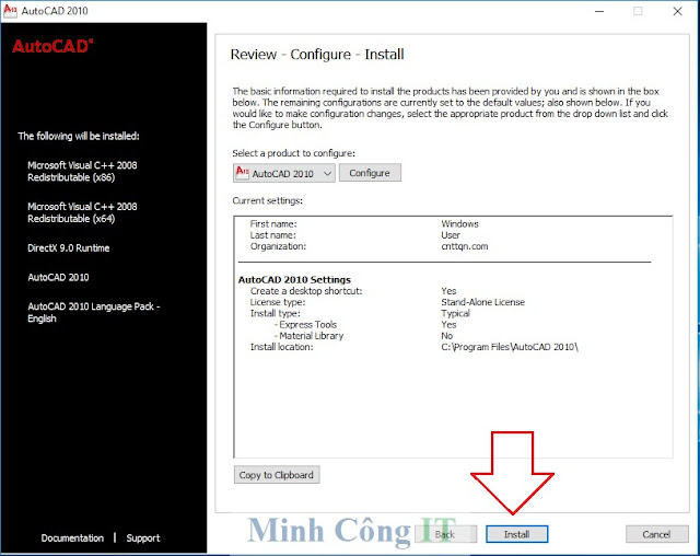 Tải AutoCad 2010