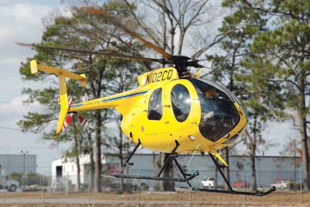 MD 500E helicopter