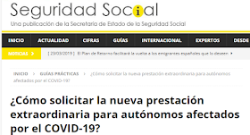  Más información: Web del Ministerio SS.