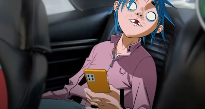 Damon Albarn non rinuncia al suo Harrington Fred Perry nemmeno da fumetto con i GORILLAZ