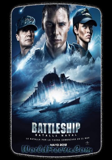 Poster Of Battleship (2012) In Hindi English Dual Audio 300MB Compressed Small Size Pc Movie Free Download Only At worldfree4u.com