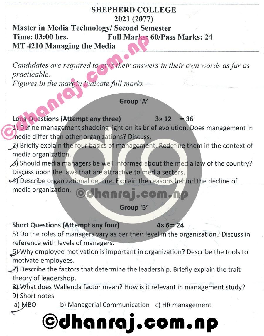 managing-the-media-mt4210-question-paper-internal-examination-2077-2021-shephard-college