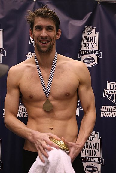 Young Sports Stars: Michael Phelps Body New Pictures 2012