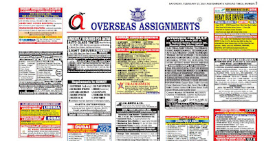 Assignment Abroad Times - 27th February 2021