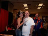 Lord Dixie and Tiffany Shepis at Full Moon Tattoo and Horror Con in Nashville