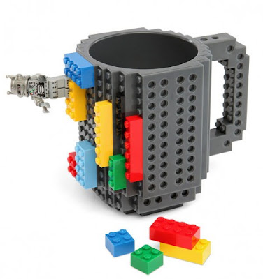 Build-On, Brick Mug combines, coffee and Lego