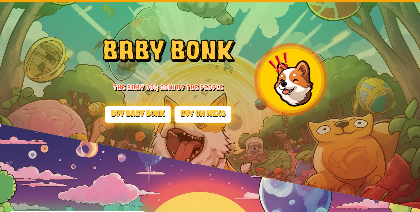 مشروع BABY BONK مُدرج ضمن احسن المنصات Baby%20bank%20coin