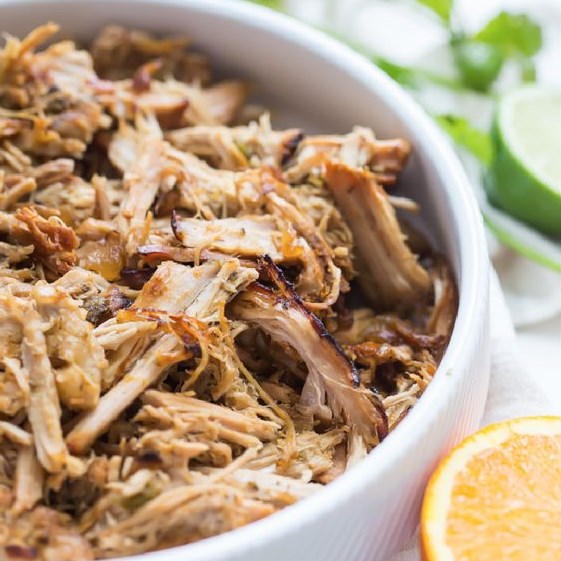 Crockpot Carnitas with Pork Tenderloin or Loin (Paleo, Whole30) #Paleo #HealthyFood