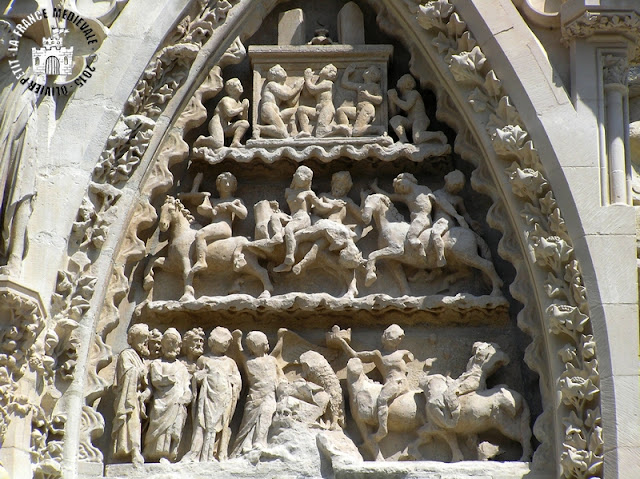 REIMS (51) - Cathédrale Notre-Dame (Extérieur - Façade occidentale)