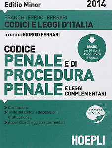 Codice penale e di procedura penale 2014. Ediz. minore