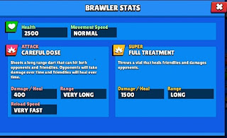 byron, new brawler, brawl stars, mythic brawler, brawler stats