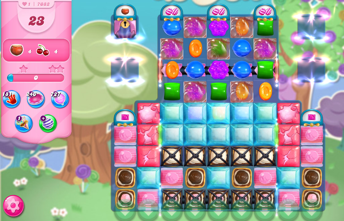 Candy Crush Saga level 7082