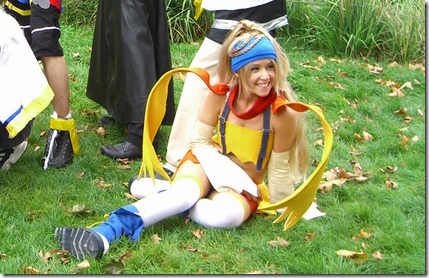 kingdom hearts 2 cosplay - rikku