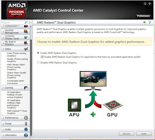 Cara setting VGA AMD Catalyst Control agar tidak Lag pada PES 2015