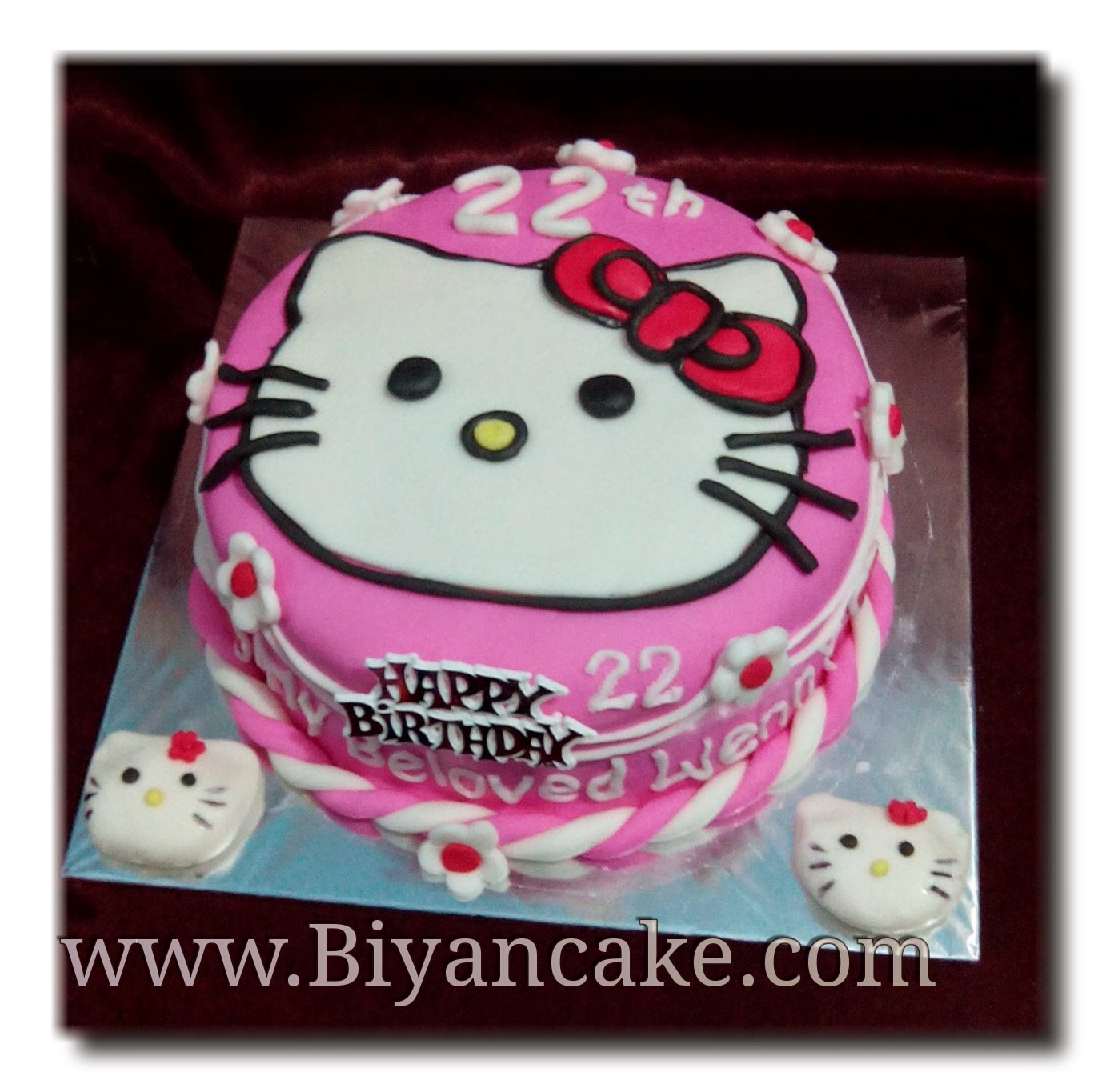 Download Gambar Kue Tart Hello Kitty Terbaru Poskartun