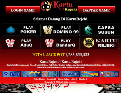 KartuRejeki,com merupakan sebagian besar dari Agen poker | Agen domino | Agen judi poker | Agen capsa | Agen bandar kiu