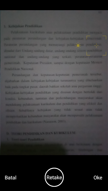 Menyalin Tulisan Dikertas Ke HP Tanpa Harus Mengetik