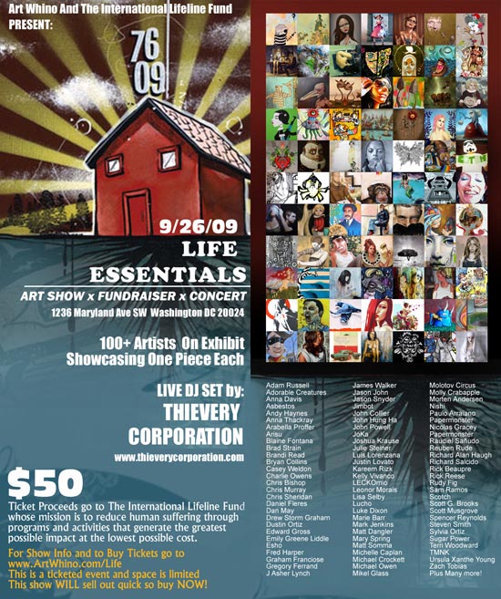 Life Essentials - Art Show/Fundraiser/Concert