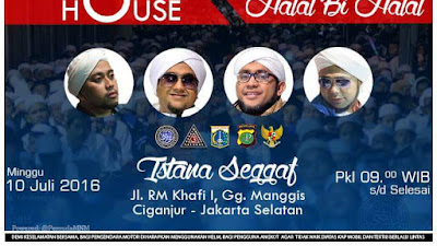 [10 Juli 2016] Open House Lebaran Majlis Nurul Musthofa