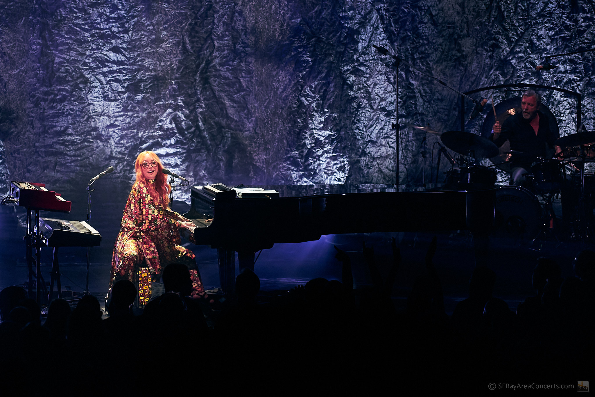 Tori Amos & Ash Soan @ the Paramount Theater (Photo: Kevin Keating)