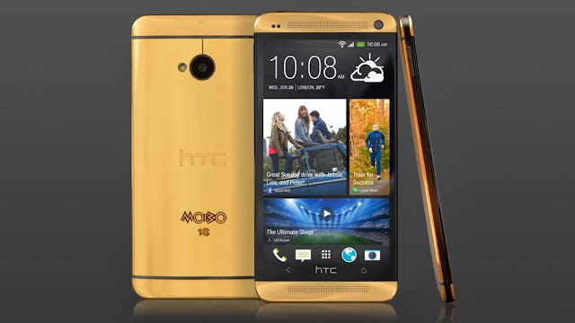 HTC One Now Plated in Real Gold That'll Cost You $4400