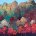 Fall in Sedona, Landscape Paintings by Arizona Artist Amy Whitehouse