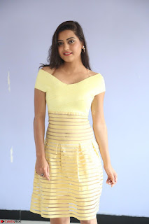 Shipra gaur in V Neck short Yellow Dress ~  073.JPG