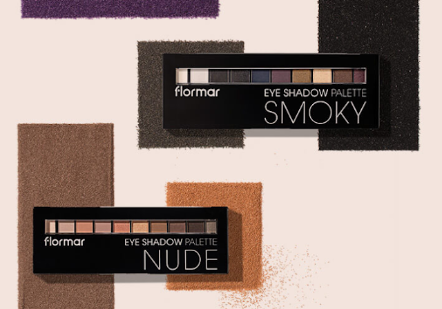 flormar eyeshadow palette nude smoky