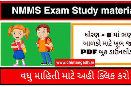  Study Materials : NMMS exam practice Book By DIET Bharuch 