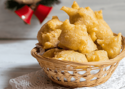 Pizze fritte in un cestino